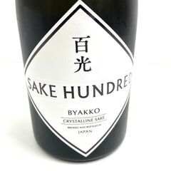 【未開栓】SAKE HUNDRED 百光 BYAKKO 日本酒 Crystalline Sake 山形 楯の川酒造 冷酒 純米大吟醸酒の画像