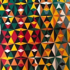 絵 飾り 幾何学模様の画像