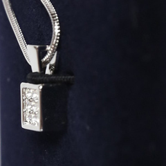 スワロフスキー  ネックレス   SWAROVSKI 未使用品 シルバー×クリスタルの画像