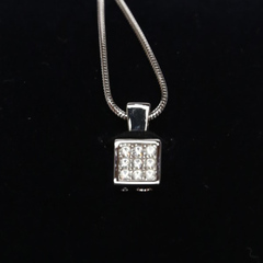 スワロフスキー  ネックレス   SWAROVSKI 未使用品 シルバー×クリスタルの画像