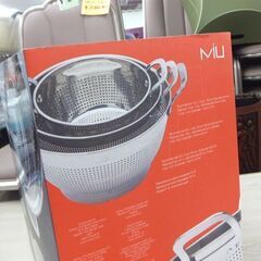 新品 コストコ MIU ステンレスコランダー 3PC ハンドル付きザル３個セット☆ 札幌市 北区 屯田 の画像