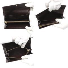 ルイヴィトン M93524 長財布 アマラント  LOUIS VUITTON ポルトフォイユサラ ヴェルニの画像