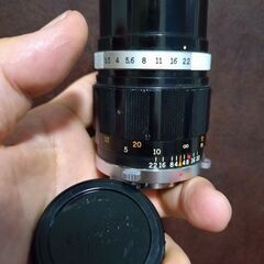 優良品　OLYMPUS E.Zuiko Auto-T 100mm F3.5　分解清掃済みの画像