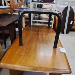 【リサイクルショップどりーむ天保山店】No.4081　ガラステーブル　格安ですよ🎵　オススメ商品🎵の画像