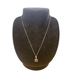 ネックレス プラチナ   Pt850 メレダイヤ入の画像