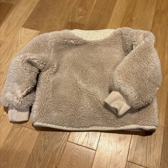 子供用もこもこアウターの画像