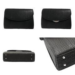 シャークスキン 3518C ショルダーバッグ ブラック  Shark Skin 2way 冠婚葬祭用の画像