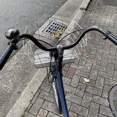 【中古】２６インチ　青　シングル　税込・整備済の画像