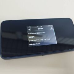 Y!mobile pocket Wi-Fi 5G/A102ZT/モバイルルーターの画像