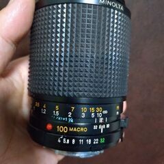 極上品　MINOLTA New MD MACRO 100mm F4の画像