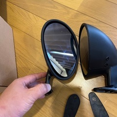 【新品未使用品】車ドアミラー（手動用）の画像