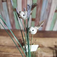 鳥さんピック3本②の画像