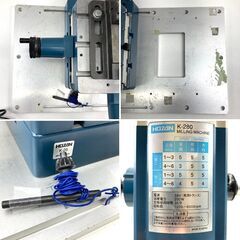 【引き取り限定中古品】HOZAN ホーザン 卓上フライス盤 K-280 MILLING MACHINE 金属・プラスチック・木材のフライス穴開け加工の画像