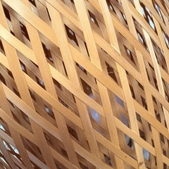 【受付停止】イケア IKEA BOJA テーブルランプ ベイヤ　竹製の画像