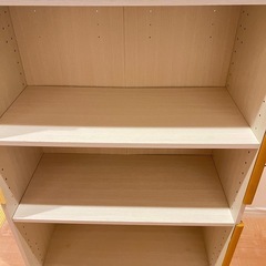 カラーボックス　アイボリーの画像