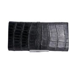 610 長財布 ブラック   マット クロコダイルの画像