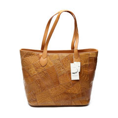 クロコダイル LB-7001 ショルダーバッグ コニャック　CO...