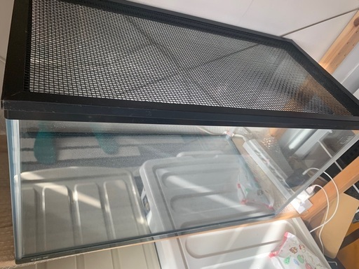 水槽　温度調整　爬虫類用品セット　暖炉