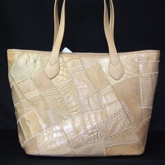 クロコダイル LB-7001 ショルダーバッグ オリックスカラー ORYX.M  CROCODILE パッチワーク 天ファスナー マットの画像