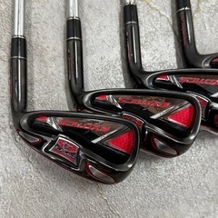 SNT855 Tour Edge ツアーエッジ Exotics エキゾティクス アイアンセット＋DECATAN7 ゴルフクラブ 7本セットの画像