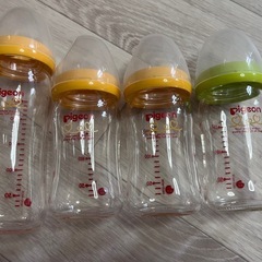 pigeon 哺乳瓶　6本セット　エコらくパック2ケースの画像