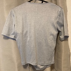 SHEIN 半袖　アシンメトリー　ギャザーの画像