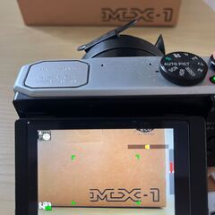 【美品】PENTAX MX-1 シルバー フルセット＋JJCレンズキャップの画像