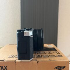 【美品】PENTAX MX-1 シルバー フルセット＋JJCレンズキャップの画像