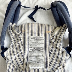 ergo baby エルゴ　ベビー　抱っこ紐　おんぶ紐　ネイビーストライプの画像