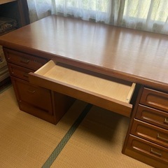 カリモク karimoku 机 デスク  書斎机 勉強机 の画像