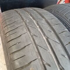 車検・履き潰しに！165/55R15 サマータイヤ2本 2019年製 工賃込6,000円の画像
