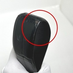 クロコダイル TK-35K ベルト black  CROCODILE 訳あり マットクロコの画像