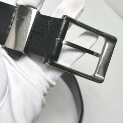 クロコダイル TK-35K ベルト black  CROCODILE 訳あり マットクロコの画像
