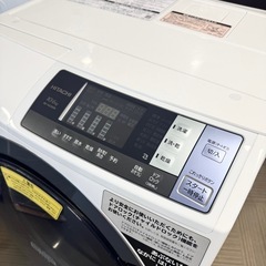 【超美品‼️】日立 2018年製 10.0/6.0kgドラム式洗濯乾燥機 ビッグドラム 洗濯機 ヒートリサイクル乾燥 風アイロン ホワイト♪の画像