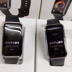【良品】HUAWEI Band 9 KIM-B19/スマートウォッチ/2個セット！の画像