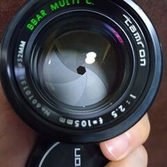 新品級　希少な名玉　Tamron BBAR Multi C. 105mm 1:2.5　NIKONマウントの画像