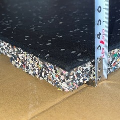 ゴムマット 50×50×2.5㎝の画像