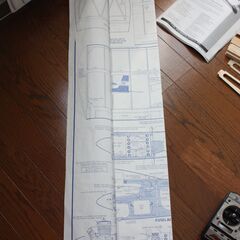 ラジコン　飛行機　作り掛け　長期保管　の画像