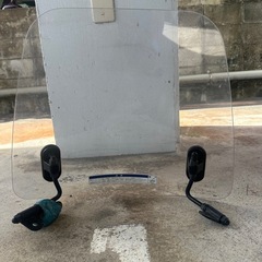 アクシストリート125ワイズギア製、
風防の画像
