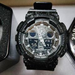 🅰️🩷極上品⌚Gショック、稼働品●オ−ルブラック仕様🔋電池交換ずみ🙆‍♀️の画像