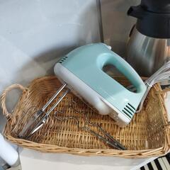 ピーナッツクラブ　ハンドミキサー　泡立て器アタッチメント付き　0905-018の画像