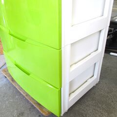 プラスチックチェスト 衣装棚 5段チェスト 衣装収納 ストッカー 幅55㎝×奥行38.5㎝×高さ99.5cm 配達可の画像