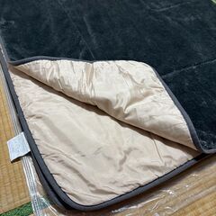 カーペット こたつ敷布団 230×190cm ダークグレー　※クリーニング済みの画像