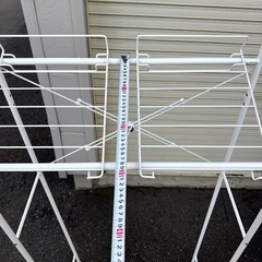 伸縮性がある洗濯用品　洗濯用ラック　の画像