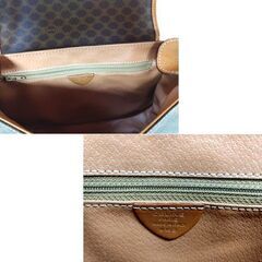 CELINE マカダム柄 ショルダーバッグ トリオンフ ヴィンテージ セリーヌ ブランゾ ポシェット レディース 鞄 札幌市 中央区 南12条の画像