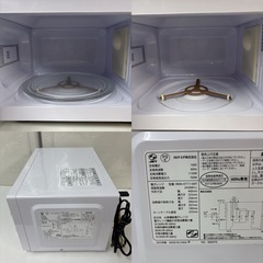I335 🌈 2023年製の高年式♪ NEOVE 電子レンジ （700W） ⭐ 動作確認済 ⭐ クリーニング済の画像