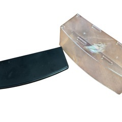 透明プラスチックの収納ケースの画像