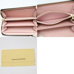 ルイヴィトン M41894 長財布 ローズバレリーヌ  LOUIS VUITTON ラウンドファスナー モノグラムの画像
