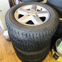 スタッドレス　日産 16インチ ホイールセット ★引き取り限定★無言購入禁止★の画像