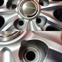 BS BRIDGESTONE ECO FORME エコフォルム 社外ホイール 16インチ 4本 6.5J5HPCD114.3+39 トヨタ純正ナット必須　(VHD518)の画像